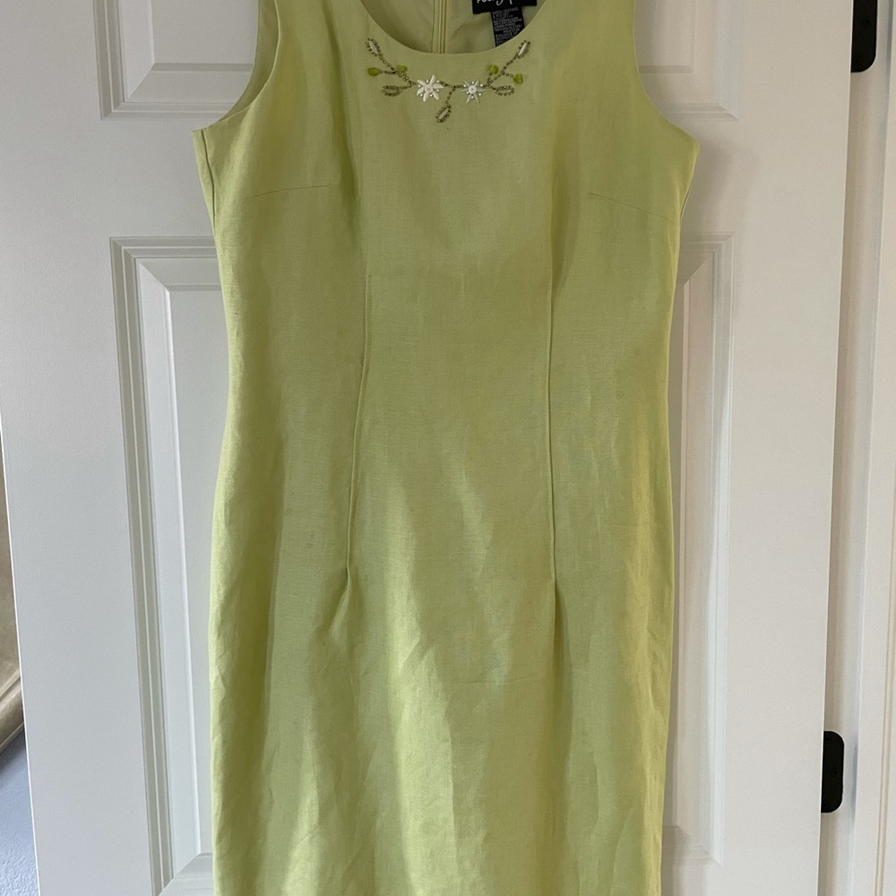 Lime Green Dress